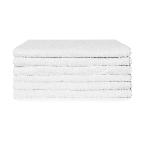 Pack 12 Toallas Blancas 50x90cm 360gr/m2