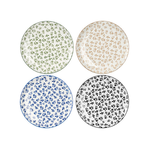 Pack 4 Platos Llanos surtido en 4 colores