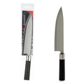 Cuchillo Grande Acero Mango Negro