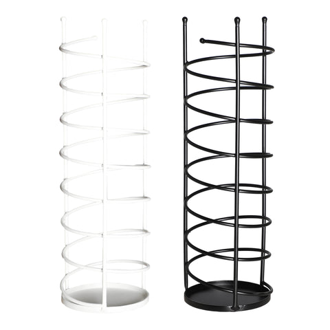 Paragüero Metal surtido Blanco Negro 19x19x58cm