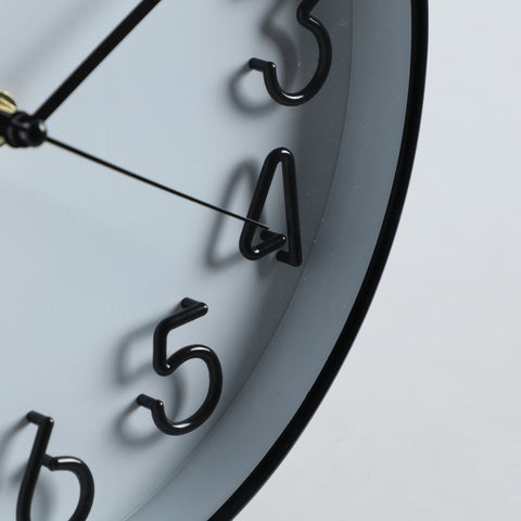 Reloj Pared 25cm surtido Blanco Negro
