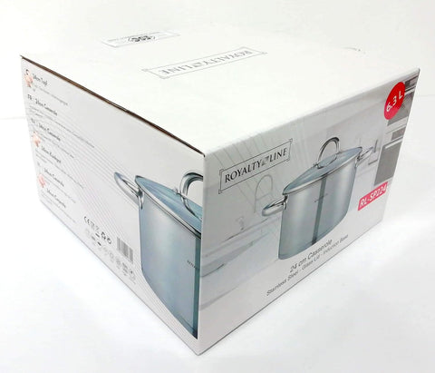 Olla 24cm Acero Inoxidable Royalty Line