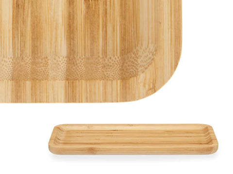 Tabla de Bambú Rectangular Aperitivo 30x15cm