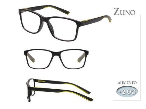 Gafas Lectura Zuno Amarillas 2,00 Aumento