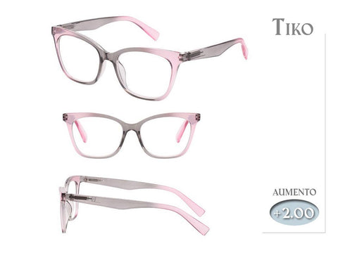 Gafas Lectura Tiko Rosas 2,00 Aumento