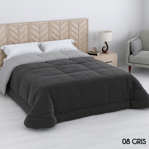 Edredón Reversible cama 90cm 400GSM Bicolor Roomers