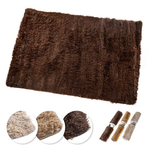 Tapis Shag Terracotta 100 x 150 cm, assortiment de 3 couleurs