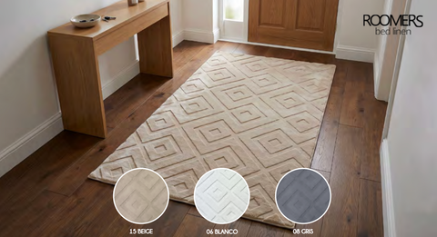 Alfombra de Casa 60x120cm Gris Zeus