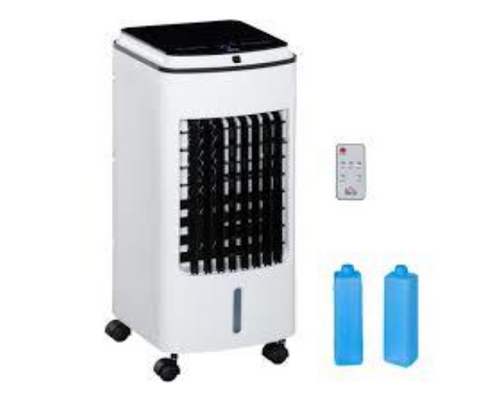 Ventilador 3 en 1 60W Enfriador Purificador Humidificador 4 Litros