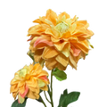 Rama Flor Zinnia Mini Amarillo 53cm