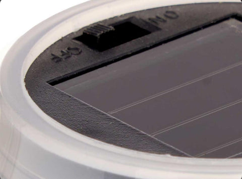 Lámpara Solar Mesita Plástico surtido Blanco Negro