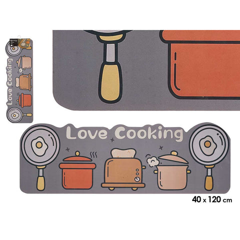 Alfombra de Cocina Cooking Grande 40x120cm