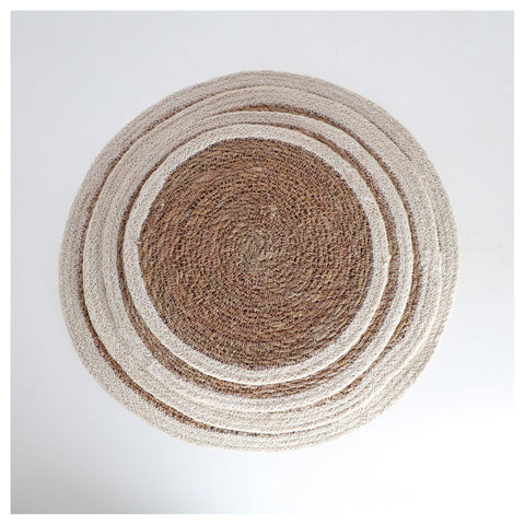 Salvamantel rodó de fibra natural 26 cm