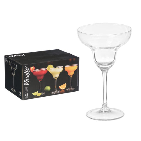 Pack 6 Copas Cóctel Vintage 320ml