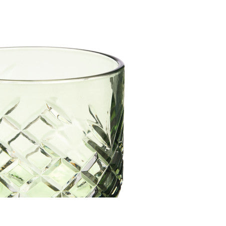 Pack 6 Copas Troqueladas 480ml Verde