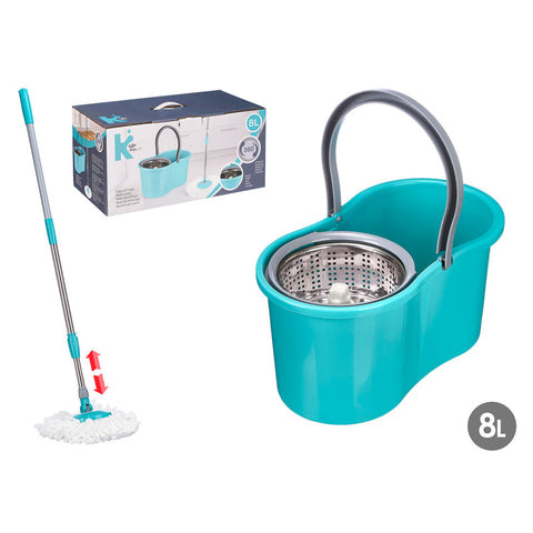 Galleda 8l Escorredor Giratori Fregona Metall
