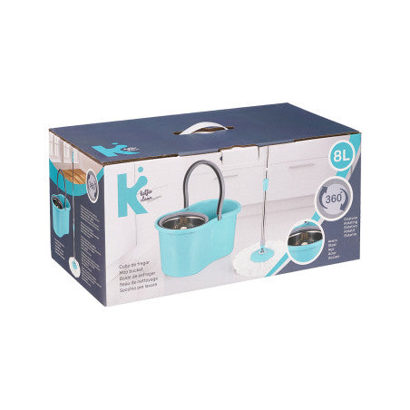 Galleda 8l Escorredor Giratori Fregona Metall