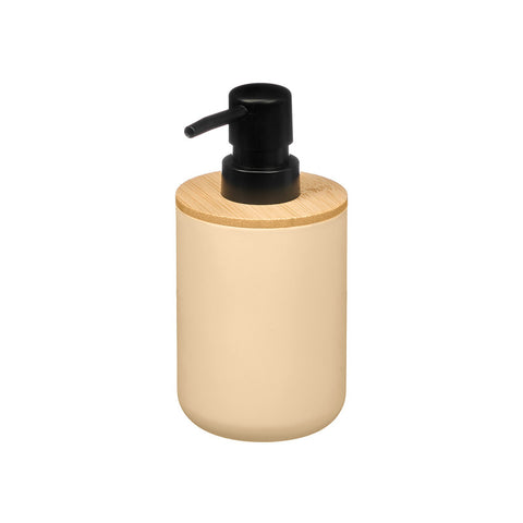 Dosificador de Plástico Bambú Beige