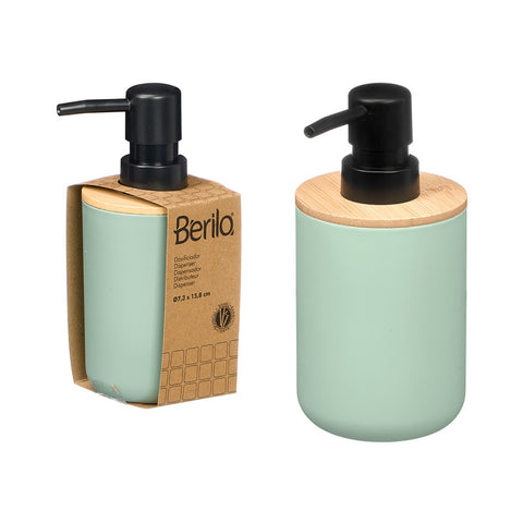 Dosificador de Plástico Bambú Menta