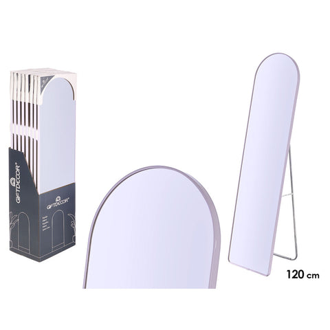 Espejo de Pié Blanco 120cm