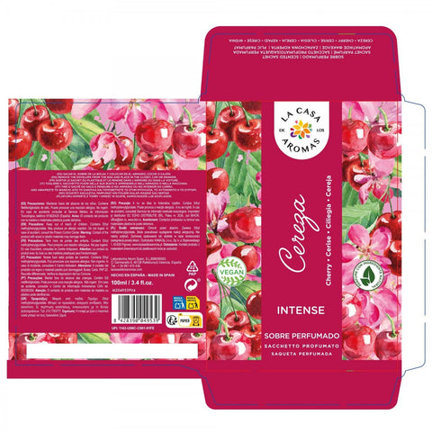 Sobre Perfumado de Cereza para Armario