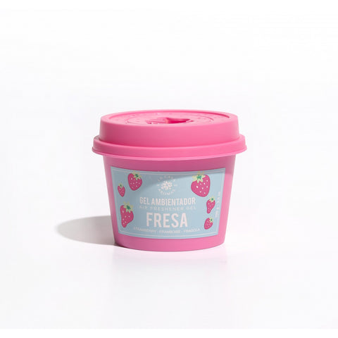 Gel Ambientador Cupcake Aroma Fresa 100g