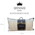 Almohada de Viaje 30x50cm Arinova