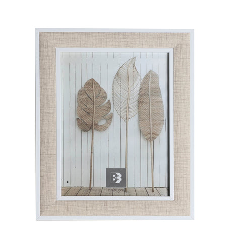 Portafotos 15x20cm Madera Cristal