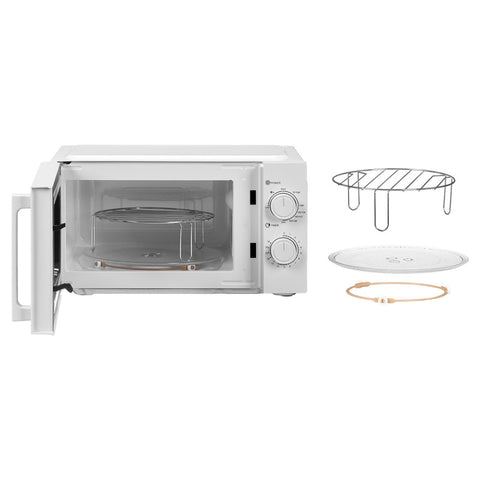 Microondas Grill 20 Litros 800W Blanco Argón