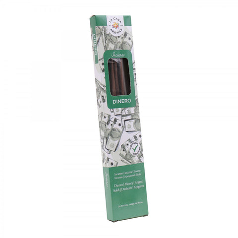 Pack 20 Varillas de Incienso Aroma Dinero