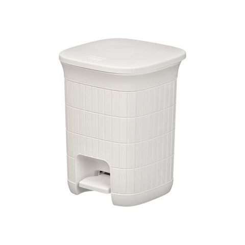 Papelera Domus Pequeña Blanca 6L
