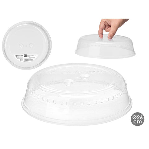 Tapa Protector Microondas Transparente