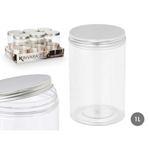 Pot PET Tapa Alumini 1L