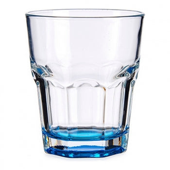 Pack 6 Verres à Base Colorée 285ml Assortiment de 6 couleurs